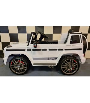COCHE MERCEDES G63 12V, BLANCO, 1 PL, 1 A 4 AÑOS, FULL OPTION - INDA285G63WT